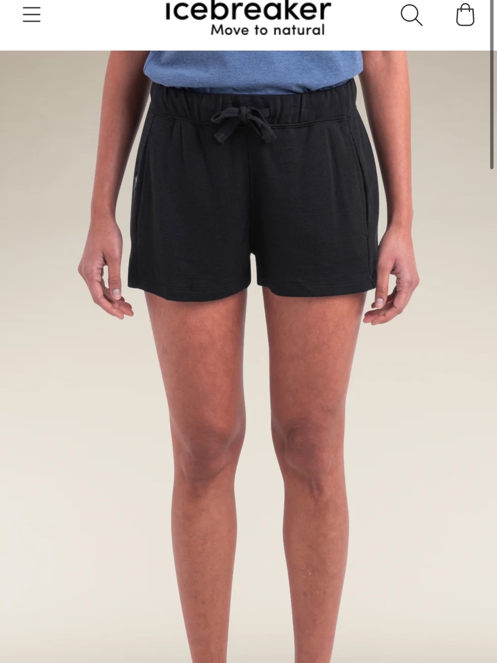 Icebreaker crush shorts NWT